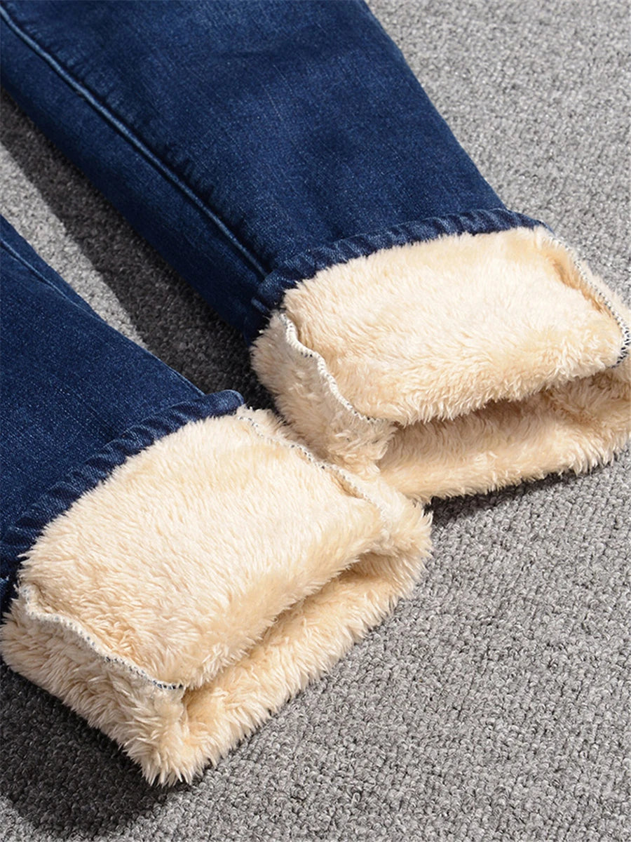 Winter Pencil Jeans Women